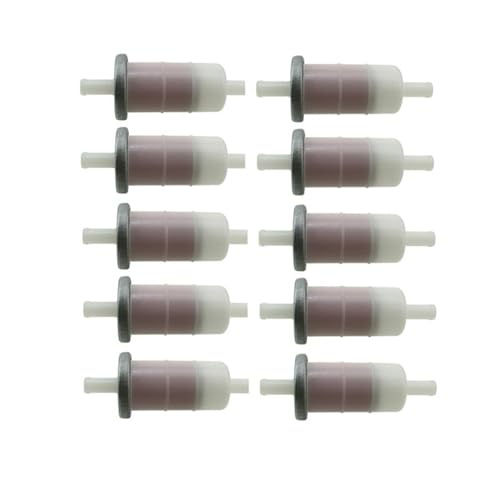 EHYSYN Vergaser-Set mit Dichtung 3/8 "10mm Kraftstoff Filter Fit Für Honda CB400F VTX1300R/S CBR600 900RR CBR 1000F GL1500 GL1200 VT 600 750 ST 1100 VFR Motorrad Vergaser(10pcs)
