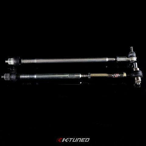 K-Tuned Complete Spherical Tie Rod Set Compatible with 02-06 Acura RSX 01-05 Civic