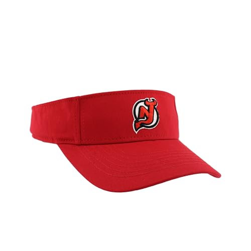 Image of ZHATS NHL Unisex-Adult NHL Officially Licensed Visor Drill Icon Team Color