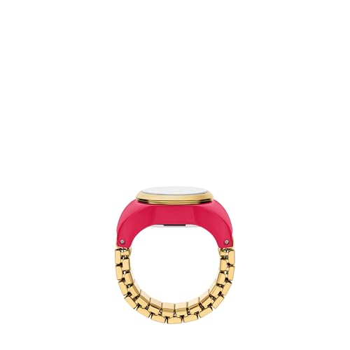 Image of Fossil Watch Ring Gold Quartz Stainless Steel Watch ES5414