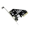 PCIe4.0 X4 to Oculink (SFF-8612 4i) Adapter, for eGPU & NVMe SSD, Applicable to Windows Server/Windows/Linux/VMwareESX/ESXi/Freebsd/Centos/Ubuntu System