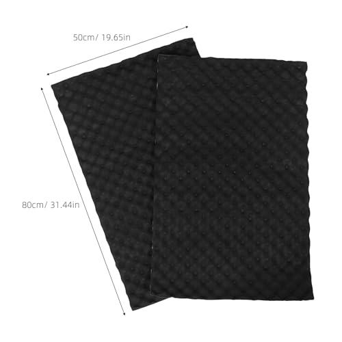 Réduction du bruit voiture avec le tapis isolant Kichvoe noir