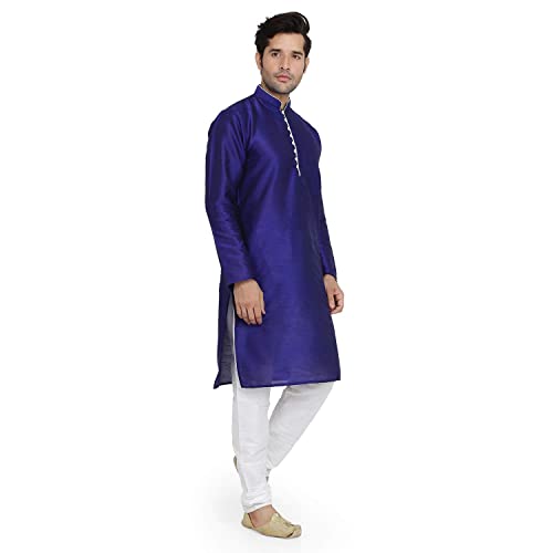 Image of Royal Kurta Men's Cotton Silk Kurta Pyjama Set