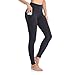 Produktbild Vimbloom High Waist Figurformende Damen Sporthose, Blickdichte Sport Leggings - Lange Sportleggins Yogahosen mit Taschen VI263(Schwarz,L)