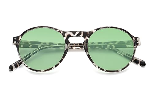 Image of Sleep Glasses for 99.9% Blue Light Glasses Dual AR Coatings Green Lens for Computer Gaming Reduce Eyestrain