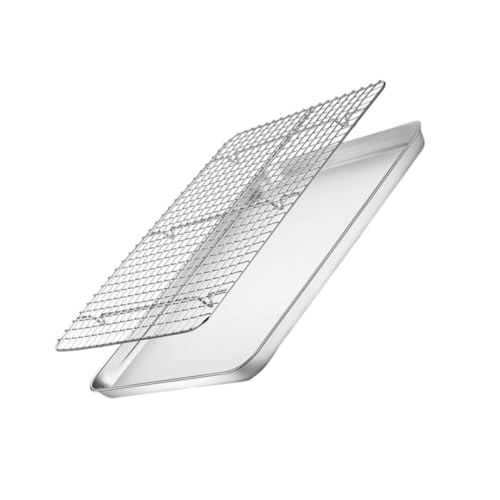 Plaques de Cuisson Acier Inoxydable VANZACK avec Support Durable