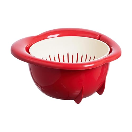 Fruit Strainer - ABS, Multifunction Kitchen Colander, Fast Draining Basket | Food Washing Bowl, Pasta Strainer, Salad Rinsing To