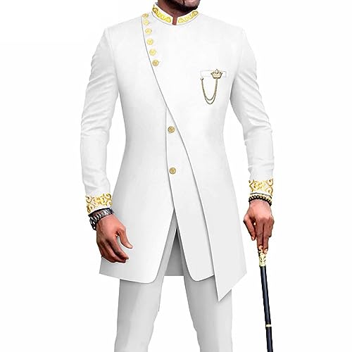 Tenue de fête africaine et churidhar homme - Ensemble de loisirs, d'affaires et mariage 5XL