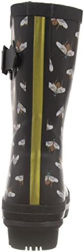 Joules Women's Rain Boot, Black, 11 | Image 2