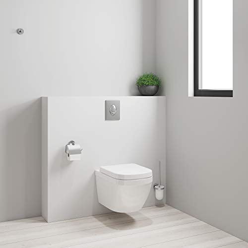 GROHE Euro Keramik - Wand-Tiefspül-WC (antibakterielle Oberfläche, inkl. Befestigungsset, Spülmenge 3/5 l, spülrandlos), alpinweiß, 3932800H – Bild 5