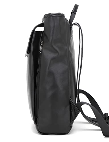 Kah&Kee Leather Laptop Backpack for Women with 14-inch Laptop Compartment Ideal for Teachers, College Students and Work3