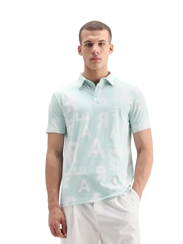 Image of Rare Rabbit Regular fit Monogram Print Polo