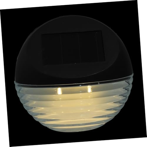 DIYEAH Luz Solar de Pared con LED para Exteriores Luces Escalera y Terraza Batería Recargable para Jardín Patio Vallas y