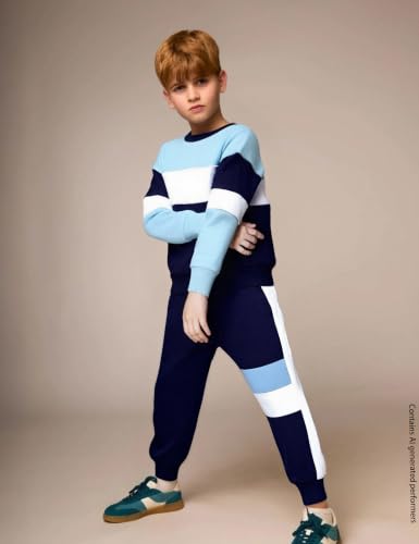 Image of mkodopy Boys Clothes Hoodie Sweatsuits Tops and Pants Boys Fall Winter Outfits Boy Clothing Set