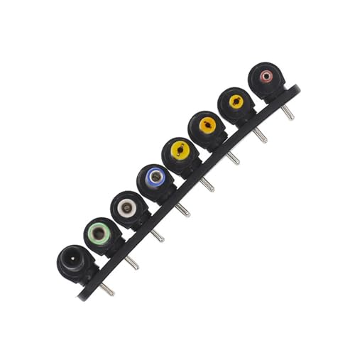 Cargador universal para portátil con 8 adaptadores de corriente CA/CC intercambiables
