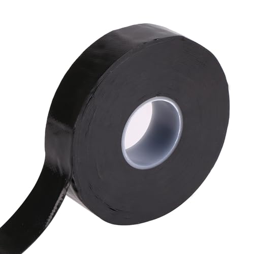 Image of 25mm X 5m Black Electrical Insulation Tape Self-Amalgamating Repair Tape Waterproof Sealing Tape for Pipe Hose Emergency Pipe Leaks Sealing Repair Strong Flex Tape