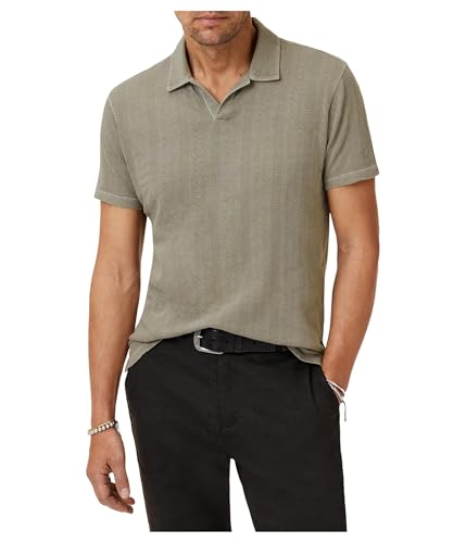 Polo Zion John Varvatos XL teinte épicéa : l'affirmation de soi