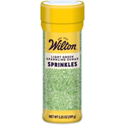 light green sugar sprinkles