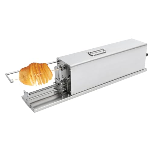 Cortador Eléctrico Espiral de Papas 80W Acero Inoxidable miniatura 2