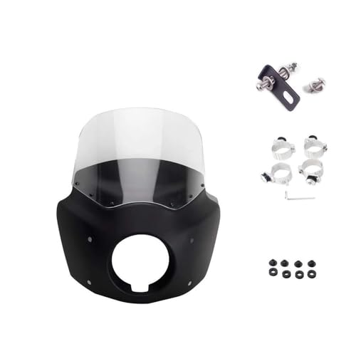 Carénages latéraux de phare moto de remplacement en ABS injecté pour FXLR