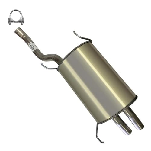 Exhaust Rear Muffler Compatible for 2001-2002 Acura MDX