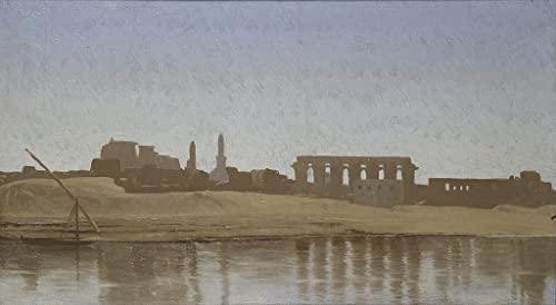 Art mural Louxor par Gérôme pour habiller un grand mur vide de chambre poster 60x90