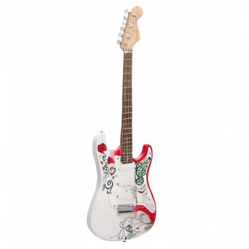 Foto 6 de 6 de Jimi Hendrix - Guitarra en miniatura - Regalos musicales - Adorno hecho a mano