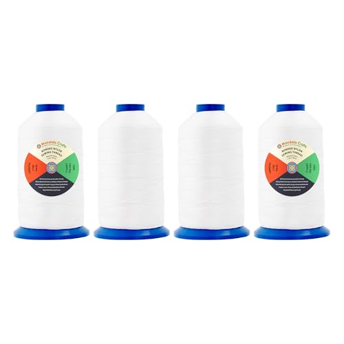 Hilo de Nylon Bonded Mandala Crafts #92 4400 yd Blanco miniatura 1