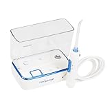 NEOPULSE® - Munddusche NP1 Micro – Mehrzweck-Munddusche 5-in-1 – entfernt Plaque und reinigt Implantate, kieferorthopädische Geräte, Zunge und Nasenhygiene – 8 Kanülen – USB-Ladegerät