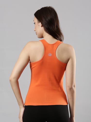 Image of Femmora Body Hugging Waist Length Camisole, Solid, Soft and Comfortable Cotton Fabric with Racer Back, for Women,Pack of 1