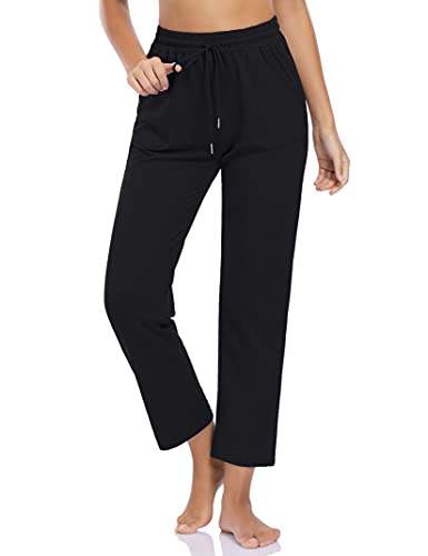 KOJOOIN Damen Jogginghose Lange Sweathose Baumwolle Freizeithose Loose Fit...