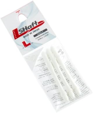 Miniatura 3 de LSTYLE Ejes de dardos vástagos de nailon de hilo estándar 2BA - Blanco delgado 370 largo