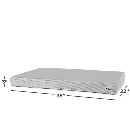 Milliard Memory Foam Dog Bed with Removable Washable & Waterproof Cover, Orthopedic Pet Bed for Medium and Large Dogs… - Image 3