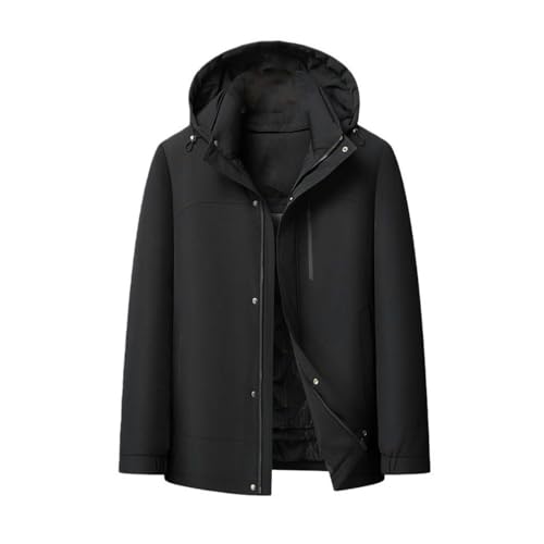 Veste d'hiver pour homme médiévale décontractée et manteau chaud