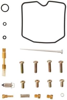 Tusk Carburetor Rebuild Kit Compatible with Suzuki Eiger 400 4x4 2002-2007/400 4x4 Automatic 2002-2007