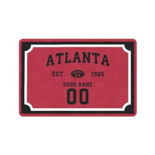 Atlanta Custom Doormat, Home Rug, Sports Decor, Gifts