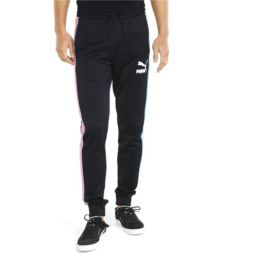 Pantalon de jogging PUMA T7 pour homme en noir et taille M