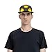 Fashionable Baseball Cap Yellow Softball Black Art Dad Hat for Men and Women, Relaxed Fit Breathable Moisture Wicking Sports Cap Headwear