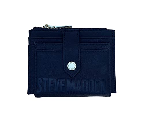 Porte-carte Steve Madden Hayden noir idéal pour voyager léger et sécuriser vos sorties