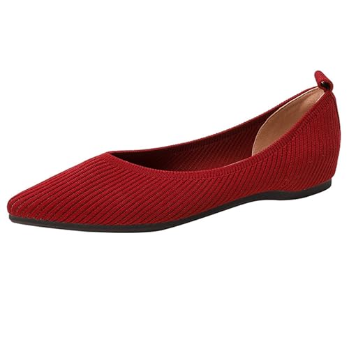 Ballerines tricotées pointues Dolly élégance et finesse textile