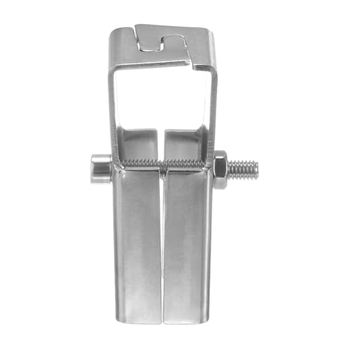 Conectores de conducto y abrazaderas de acero inoxidable para tubos de 25 mm 6