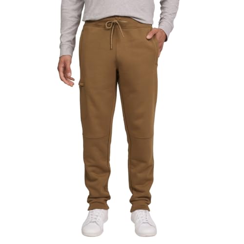 Weatherproof Vintage Men's Cargo Pant - Relaxed Fit - Tapered Leg (Tan, Small)