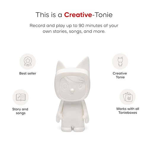 Image of Tonies DIY Creative Toy Figurine -Record and Upload up to 90 Minutes of Your Own Stories and Songs