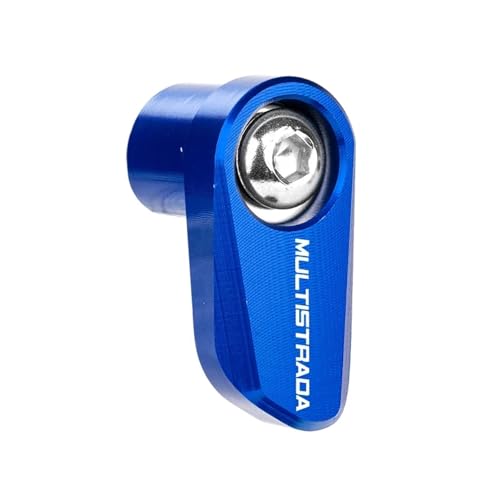 Motorrad ABS Sensor Schutzabdeckung Für Multistrada 1200S DesertX 1260 1260S 1200 1100 950 V2 V4S Motorrad Aluminium Vorderrad ABS Sensorschutz(Blue-Multistrada)