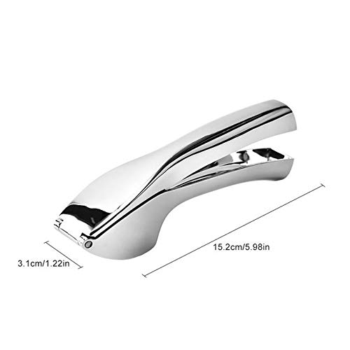 Garlic Press Mincer Chopper Utensil Kitchen Crusher Presser Pefect for Mince Cloves and Ginger