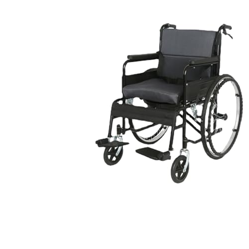 車椅子高齢者用シートを備えた軽量折りたたみ式多機能高齢者用ベビーカー 身障者用モビリティスクーター (ダブルシートクッション・エアータイヤ(便器付)ダイニングテーブル付)