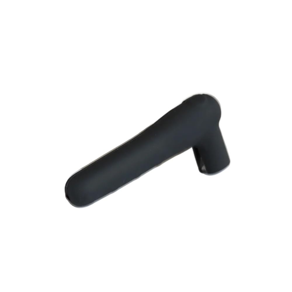 Tianshengqi Black Silicone Door Handle Cover Anti-Slip Anti-Static Knob Silent Anti Collision Kids Safety Doorknob Protector For Home(Black)