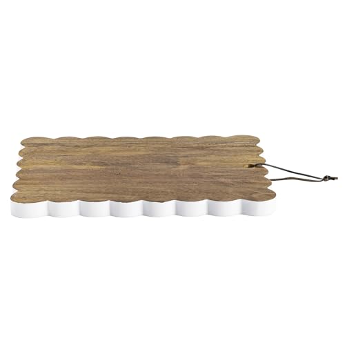 Tabla de cortar de madera mango Mud Pie grande miniatura 2