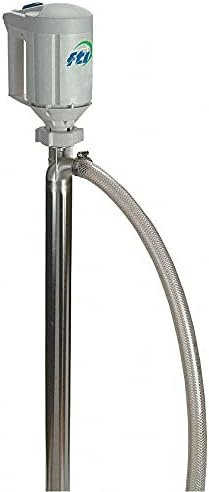 Finish Thompson 4/5 HP 316 Stainless Steel Piston Electric Operated Drum Pump, 10 to 40 GPM, 3500 to 10,000 RPM - PFS-40 & M3V Kit