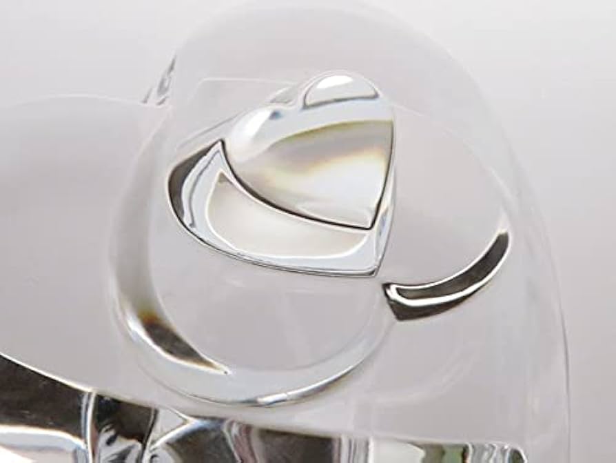 Amazon.co.jp: バカラ 置物 ○ ハートオブラブ 3重ハート クリア